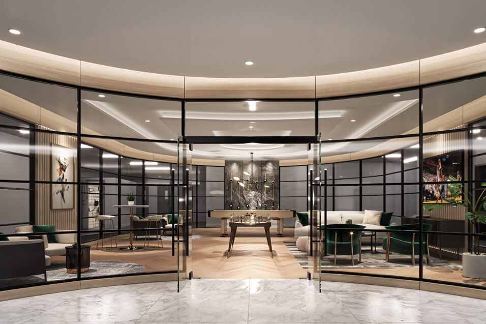 Concord Metrotown - Amenities - Gaming Lounge