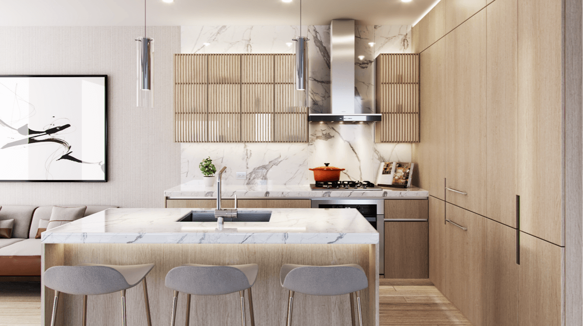 concord metrotown skyhouse burnaby presale kitchen
